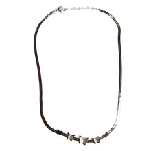 Load image into Gallery viewer, Silver Stainless Steel Butterflies Necklace
