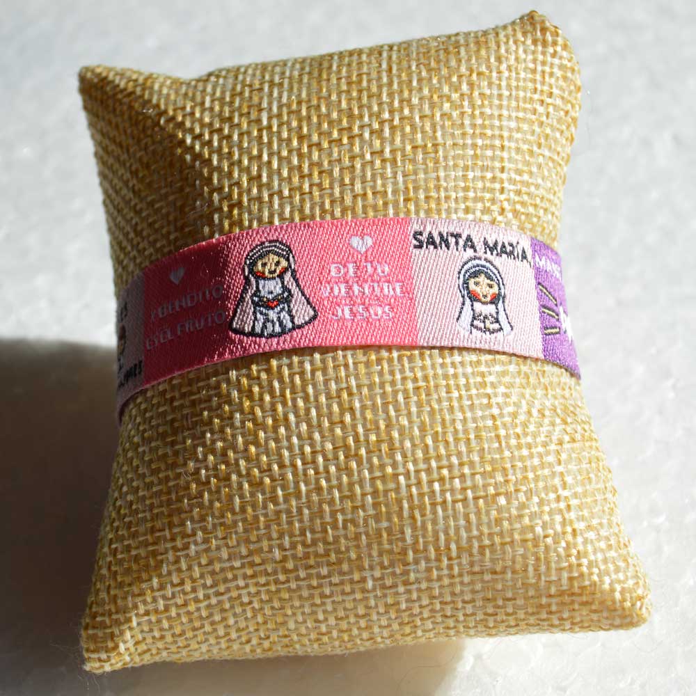 Caricature Ave Maria (Hail Mary) Prayer Bracelet