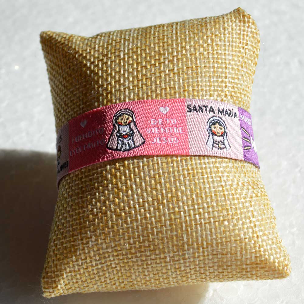 Caricature Ave Maria (Hail Mary) Prayer Bracelet