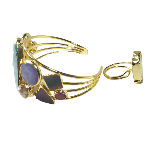 Nature Meets Luxury: Discover the Elegance of Our 24K Gold Plated Agate Set