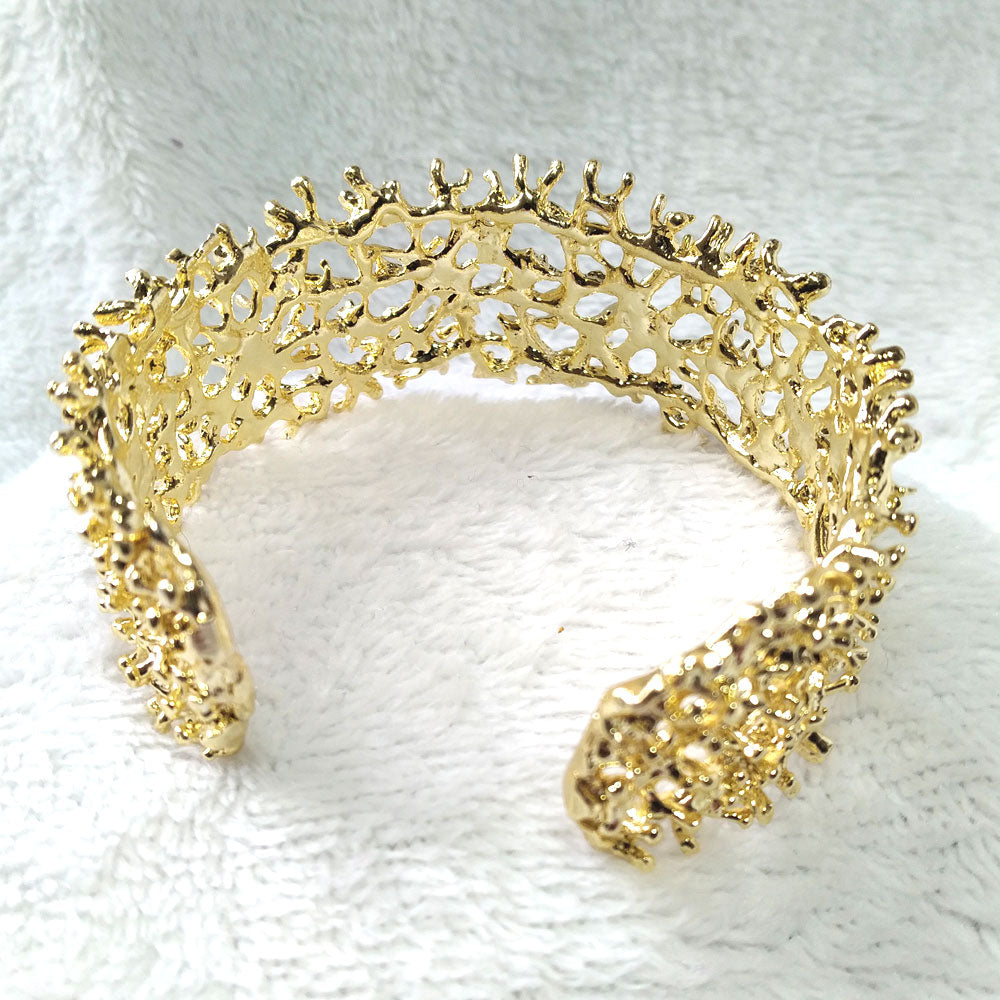 24K Gold-Plated Filigree Bracelet closure 2