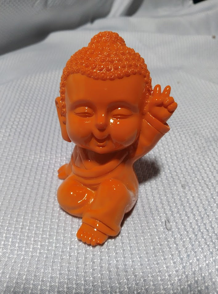 Baby Buddha Statues - Vibrant Colors