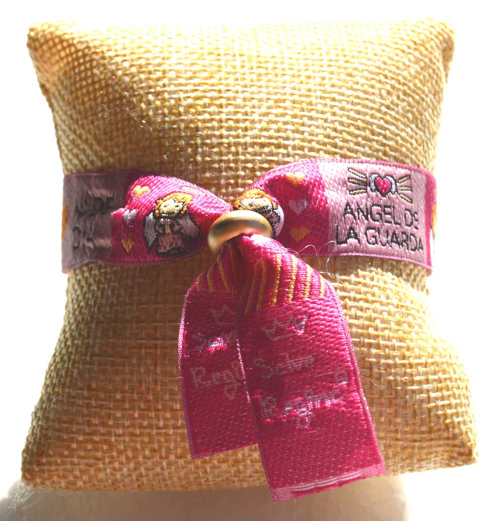 Caricature Angel de mi Guarda Prayer Bracelet