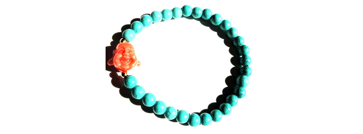 Turquoise Buddha Bracelet