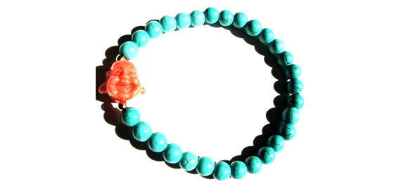 Turquoise Buddha Bracelet