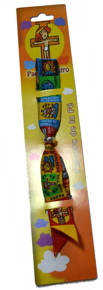 Caricature Padre Nuestro (Our Father) Prayer Bracelet