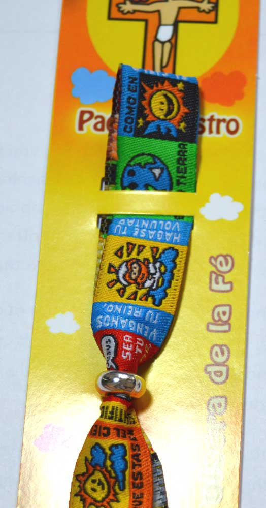 Caricature Padre Nuestro (Our Father) Prayer Bracelet